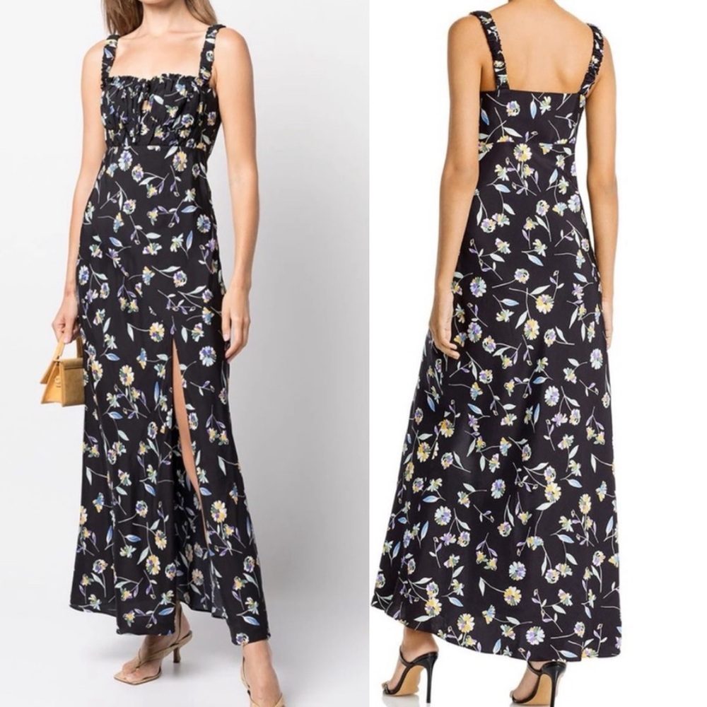 NICHOLAS Nina floral-print satin maxi dress, size 10
 $395
Size: 10
NICHOLAS
NWT - Picture 11 of 12